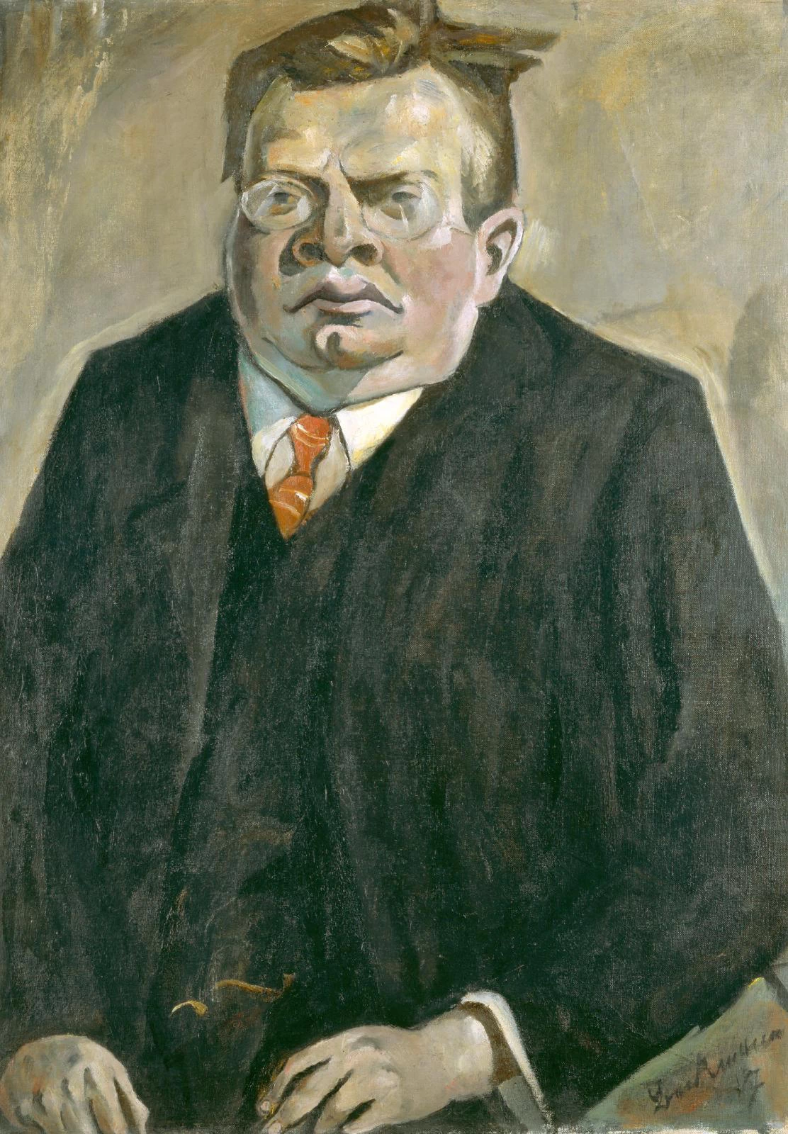 Ritratto di Max Reger, 1917 - Kunsthaus Zürich, Schweiz